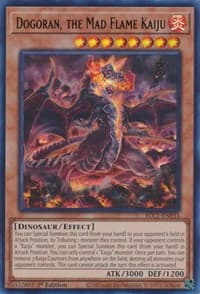 Dogoran, the Mad Flame Kaiju - Battles of Legend: Chapter 1 - YuGiOh card