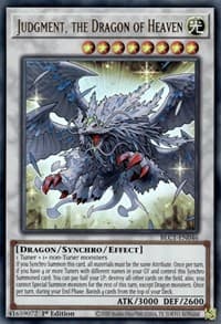 Judgment, the Dragon of Heaven - Battles of Legend: Chapter 1 - YuGiOh card