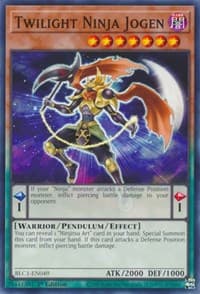 Twilight Ninja Jogen - Battles of Legend: Chapter 1 - YuGiOh card