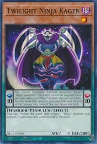 Twilight Ninja Kagen - Battles of Legend: Chapter 1 - YuGiOh card