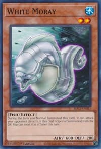 White Moray - Battles of Legend: Chapter 1 - YuGiOh card