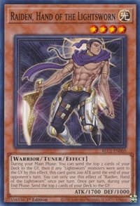 Raiden, Hand of the Lightsworn - Battles of Legend: Chapter 1 - YuGiOh card