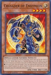 Crusader of Endymion - Battles of Legend: Chapter 1 - YuGiOh card