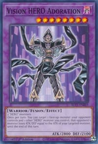 Vision HERO Adoration - Battles of Legend: Chapter 1 - YuGiOh card