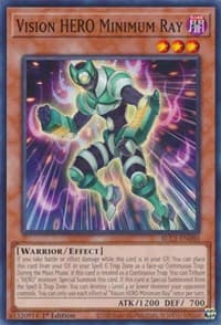 Vision HERO Minimum Ray - Battles of Legend: Chapter 1 - YuGiOh card