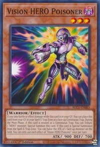 Vision HERO Poisoner - Battles of Legend: Chapter 1 - YuGiOh card