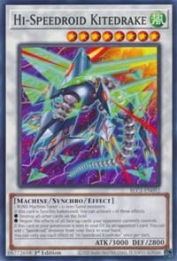 Hi-Speedroid Kitedrake - Battles of Legend: Chapter 1 - YuGiOh card