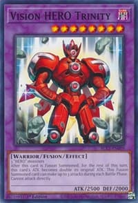 Vision HERO Trinity - Battles of Legend: Chapter 1 - YuGiOh card