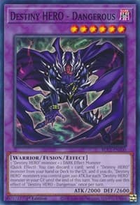 Destiny HERO - Dangerous - Battles of Legend: Chapter 1 - YuGiOh card