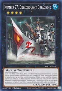 Number 27: Dreadnought Dreadnoid - Battles of Legend: Chapter 1 - YuGiOh card