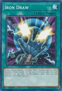 Iron Draw - Battles of Legend: Chapter 1 - YuGiOh card