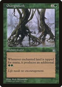 Overgrowth - Stronghold - Magic: The Gathering card