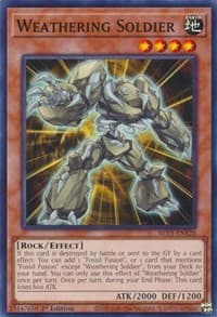 Weathering Soldier - Battles of Legend: Chapter 1 - YuGiOh card