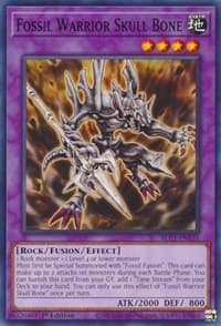 Fossil Warrior Skull Bone - Battles of Legend: Chapter 1 - YuGiOh card