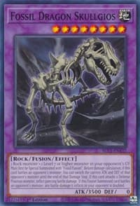 Fossil Dragon Skullgios - Battles of Legend: Chapter 1 - YuGiOh card