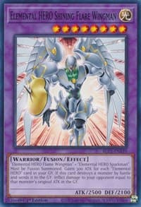 Elemental HERO Shining Flare Wingman - Battles of Legend: Chapter 1 - YuGiOh card