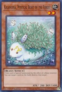 Kalantosa, Mystical Beast of the Forest - Battles of Legend: Chapter 1 - YuGiOh card