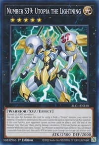 Number S39: Utopia the Lightning - Battles of Legend: Chapter 1 - YuGiOh card