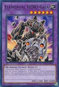 Elemental HERO Gaia - Battles of Legend: Chapter 1 - YuGiOh card