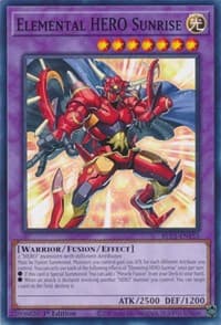 Elemental HERO Sunrise - Battles of Legend: Chapter 1 - YuGiOh card