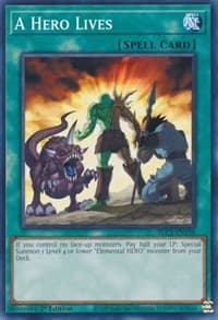 A Hero Lives - Battles of Legend: Chapter 1 - YuGiOh card
