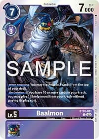 Baalmon (Winner Pack -Exceed Apocalypse-) - Xros Encounter - Digimon Card Game card