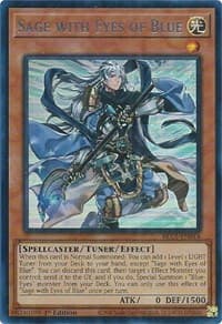 Sage with Eyes of Blue (Silver) - Battles of Legend: Chapter 1 - YuGiOh card