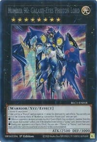 Number 90: Galaxy-Eyes Photon Lord (Silver) - Battles of Legend: Chapter 1 - YuGiOh card