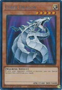 Cyber Dragon (Silver) - Battles of Legend: Chapter 1 - YuGiOh card