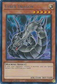 Cyber Dragon (Alternate Art) (Silver) - Battles of Legend: Chapter 1 - YuGiOh card