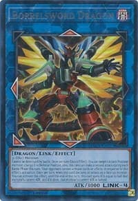Borrelsword Dragon (Alternate Art) (Silver) - Battles of Legend: Chapter 1 - YuGiOh card