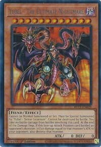 Yubel - The Ultimate Nightmare (Silver) - Battles of Legend: Chapter 1 - YuGiOh card