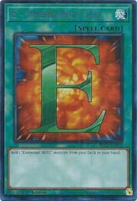 E - Emergency Call (Silver) - Battles of Legend: Chapter 1 - YuGiOh card