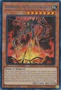 Kumongous, the Sticky String Kaiju (Silver) - Battles of Legend: Chapter 1 - YuGiOh card