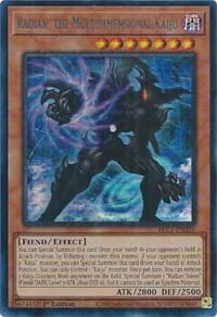 Radian, the Multidimensional Kaiju (Silver) - Battles of Legend: Chapter 1 - YuGiOh card