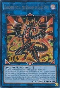 Darkness Metal, the Dragon of Dark Steel (Silver) - Battles of Legend: Chapter 1 - YuGiOh card