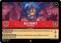 RLS Legacy - Solar Galleon - Into the Inklands - Disney Lorcana card