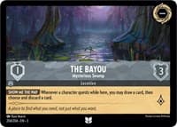 The Bayou - Mysterious Swamp - Into the Inklands - Disney Lorcana card
