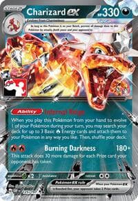 Charizard ex - Prize Pack Series Cards - Pokemon card