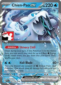 Chien-Pao ex - Prize Pack Series Cards - Pokemon card