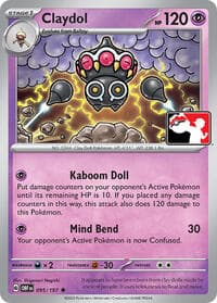 Claydol - Prize Pack Series Cards - Pokemon card