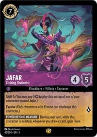 Jafar - Striking Illusionist - Into the Inklands - Disney Lorcana card