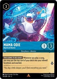 Mama Odie - Mystical Maven - Into the Inklands - Disney Lorcana card