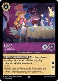 Alice - Tea Alchemist - Into the Inklands - Disney Lorcana card