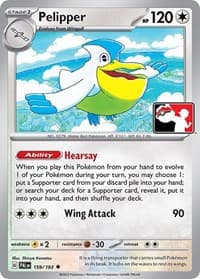 Pelipper - Prize Pack Series Cards - Pokemon card