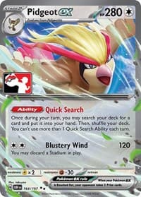 Pidgeot ex - Prize Pack Series Cards - Pokemon card