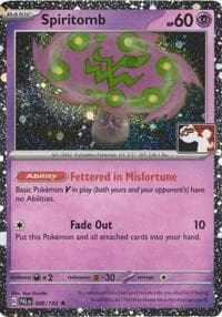 Spiritomb - 089/193 (Cosmos Holo) - Prize Pack Series Cards - Pokemon card
