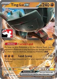 Ting-Lu ex - Prize Pack Series Cards - Pokemon card