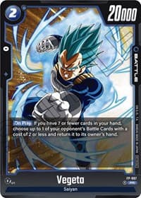 Vegeta - FP-007 - Fusion World Promotion Cards and Packs - Dragon Ball Super: Fusion World card