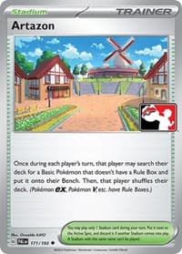 Artazon - Prize Pack Series Cards - Pokemon card